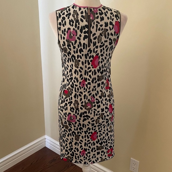 TED BAKER Pheebei Leopard Print Sleeveless Wilderness Dress-Size 1 - Picture 7 of 12